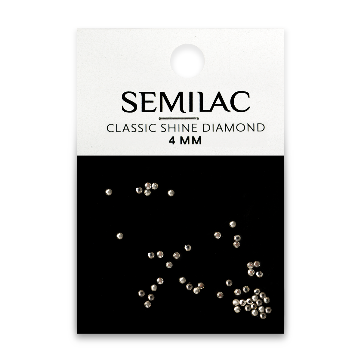 Semilac Decoration Classic Shine Diamond 4mm - Semilac UK