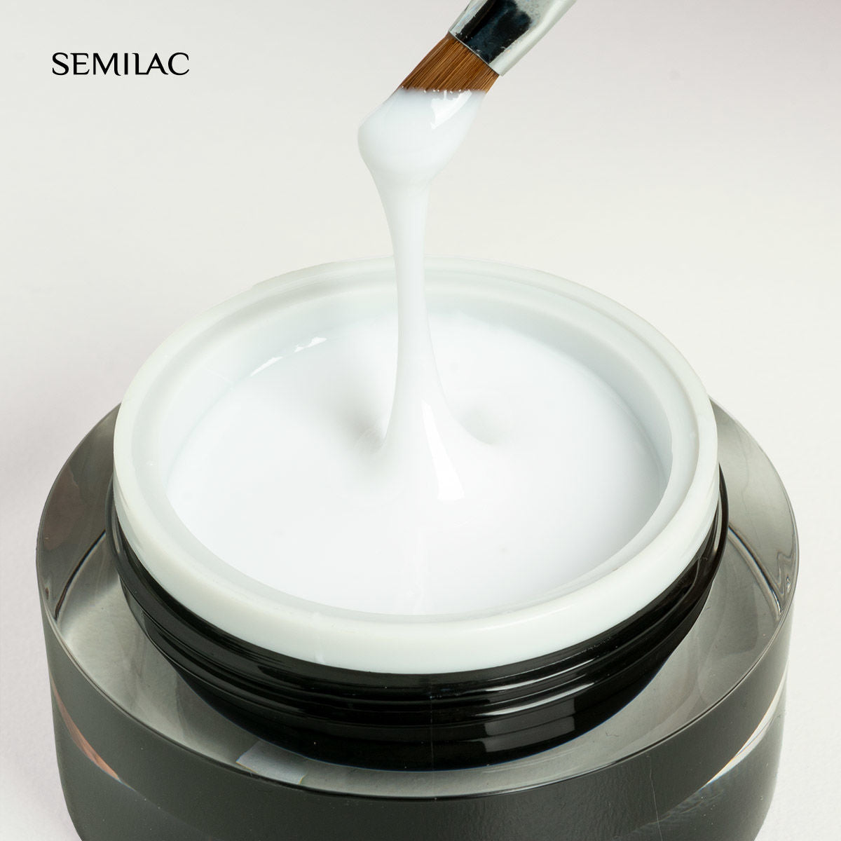 Semilac Builder Gel French White 15g - Semilac Shop