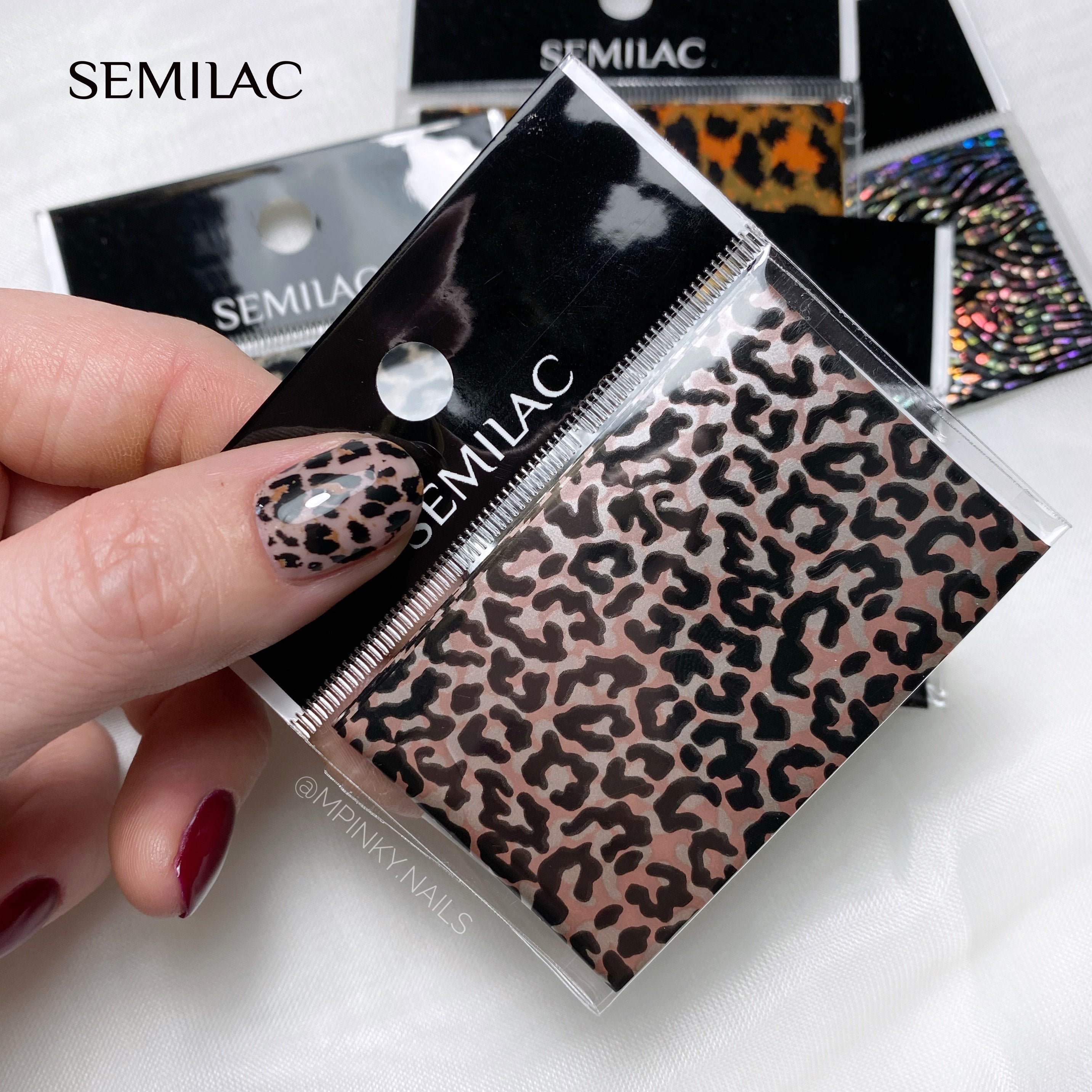 Semilac Nail Transfer Foil Wild Animals 18 - Semilac Shop