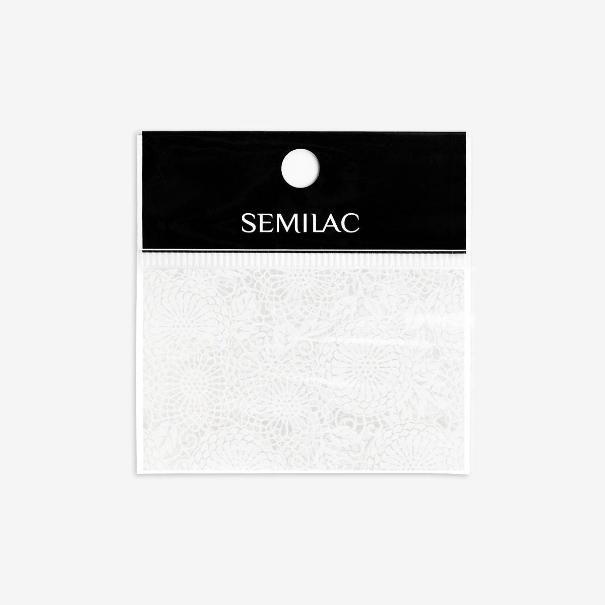 Semilac Nail Transfer Foil White Lace 14 - Semilac Shop