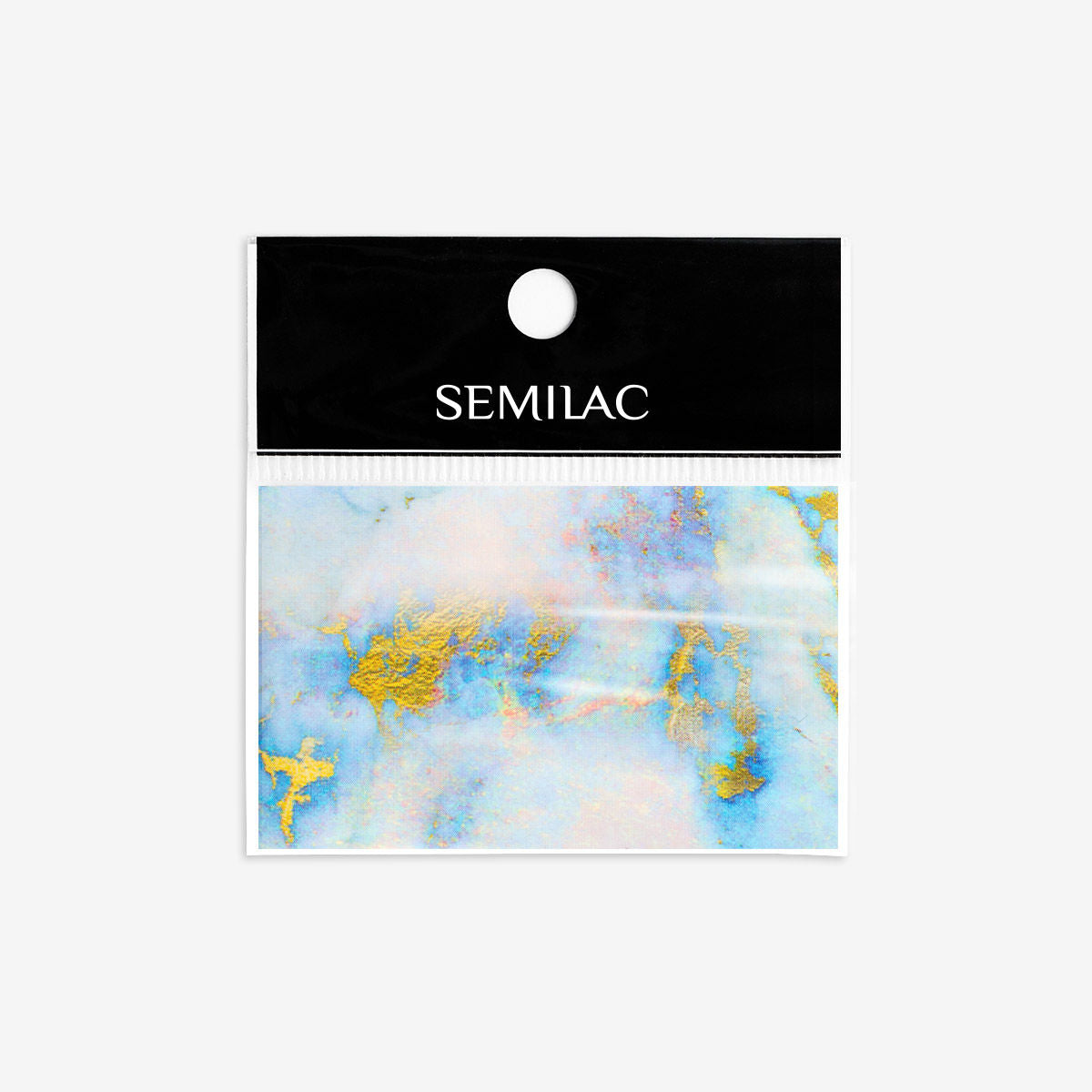 Semilac Nail Transfer Foil Blue Marble 07 - Semilac Shop