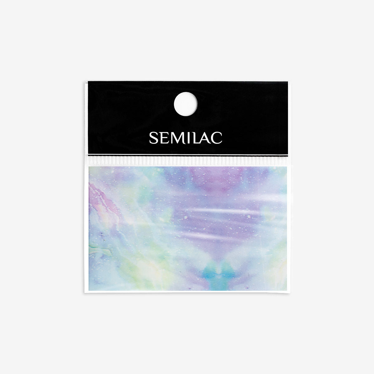 Semilac Nail Transfer Foil Pink & Blue Marble 09 - Semilac Shop