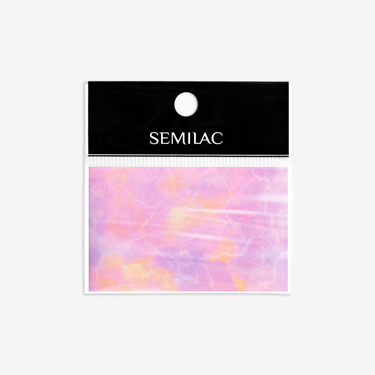 Semilac Nail Transfer Foil Pink Marble 11 - Semilac Shop