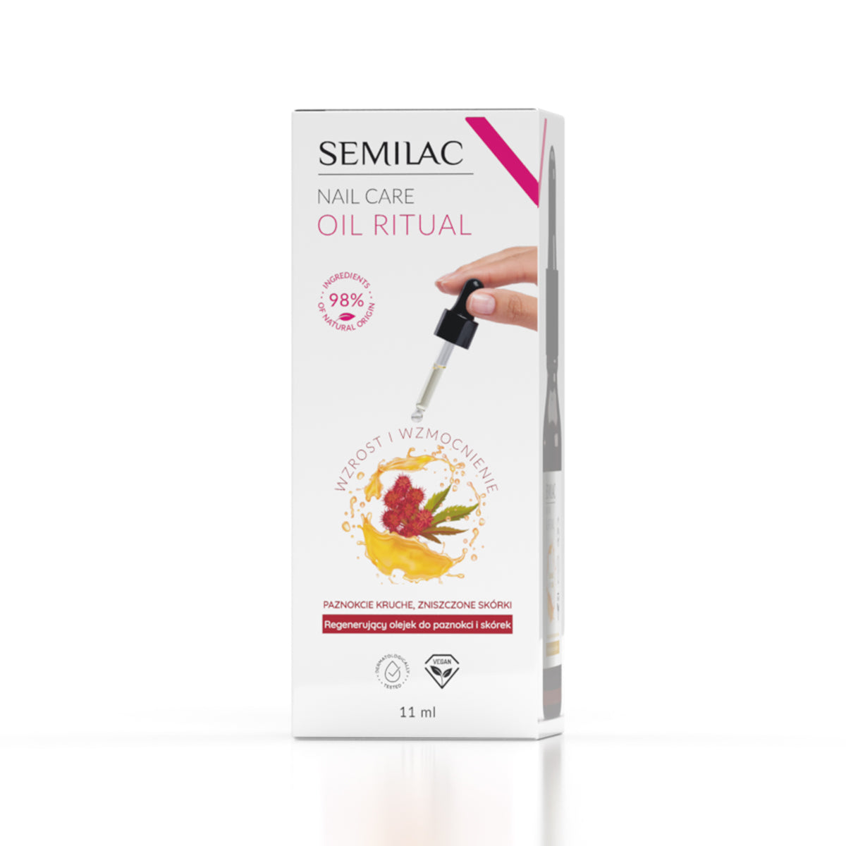 Semilac Regenerative Nail and Cuticle Oil 11 ml - Semilac UK
