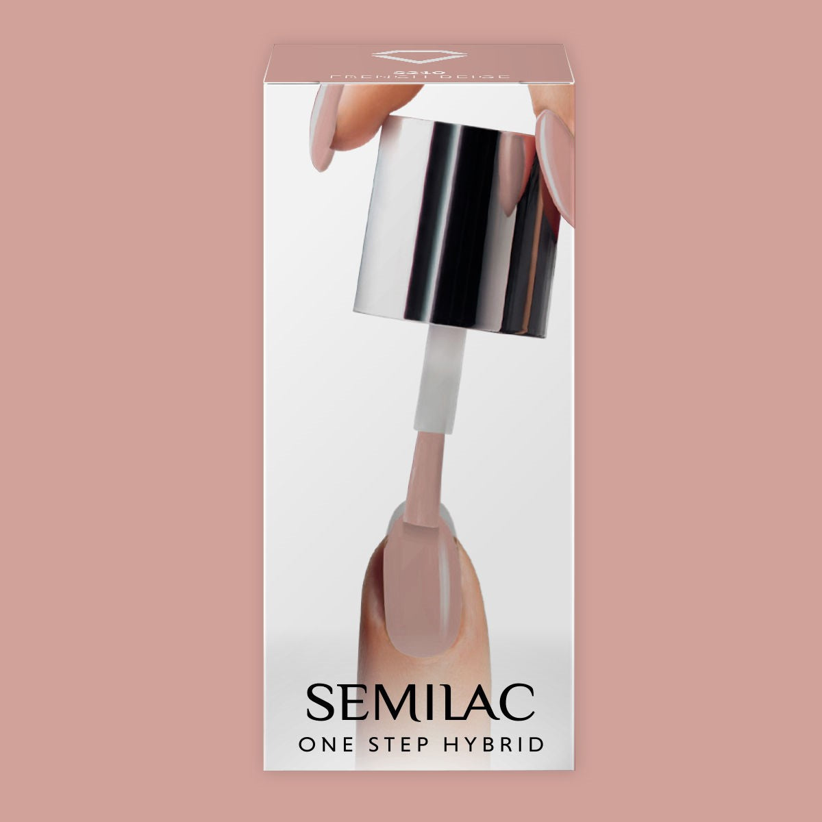 Semilac One Step Gel Polish Bottle 5ml 210 French Beige - Semilac Shop