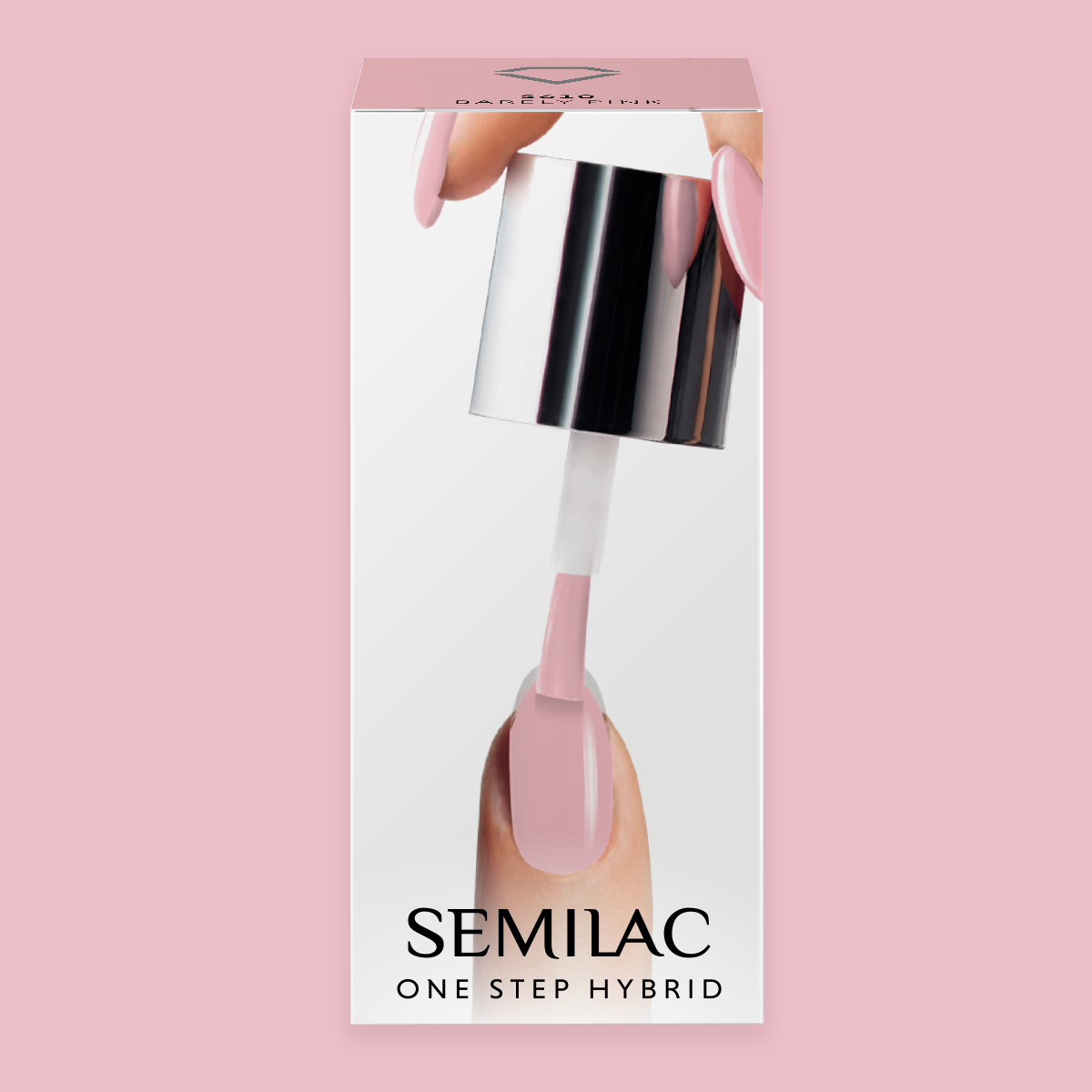 Semilac One Step Gel Polish Bottle 5ml 610 Barely Pink - Semilac Shop