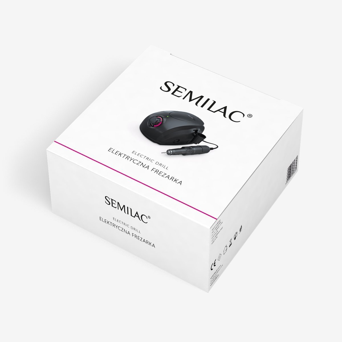 Semilac Black Electric Nail Drill Machine E-File - Semilac Shop