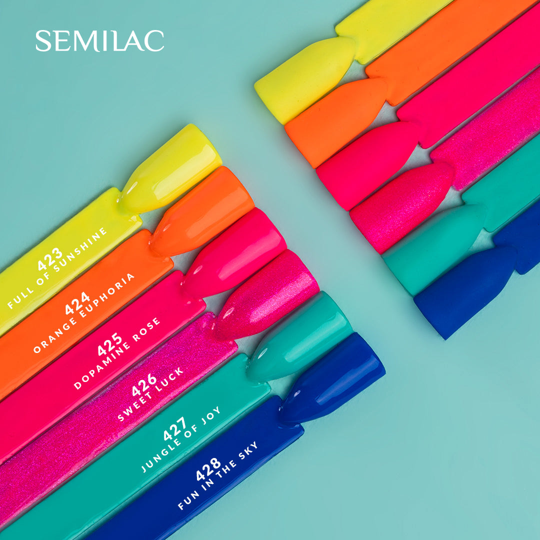 Semilac 427 Jungle of Joy UV Gel Polish 7ml - Semilac UK