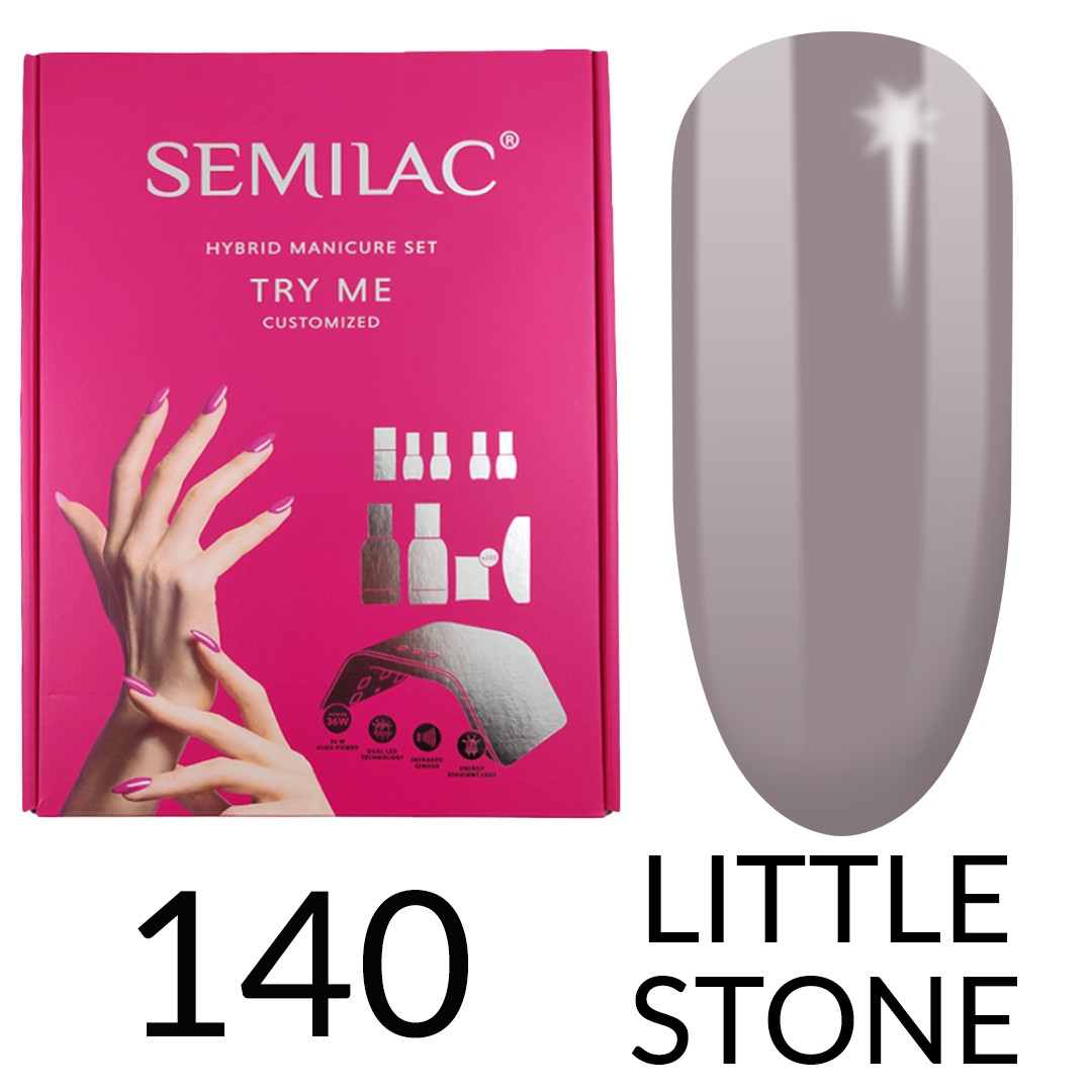 Semilac Starter Set Try Me CUSTOMISED with 36/24W UV LED Lamp - Semilac UK